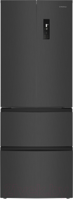 Холодильник с морозильником Maunfeld MFF180NFSBE01