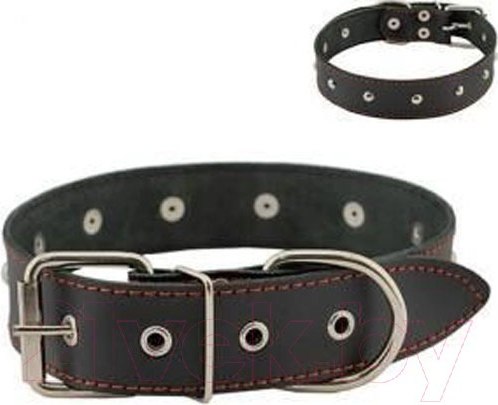 Ошейник Homepet 15мм 28-38см / 75887 (черный)