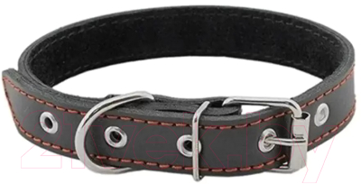 Ошейник Homepet 30мм 41-53см / 75890 (черный)