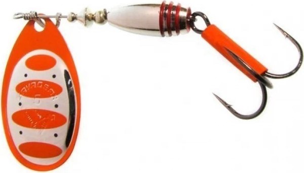 Блесна Savage Gear Rotex Spinner S Fluo Orange/Silver / 42137