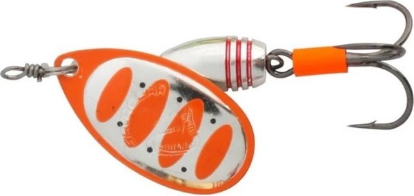 Блесна Savage Gear Rotex Spinner S Fluo Orange/Silver / 42137