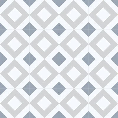 Плитка ProGres Lante 730404 (450x450, белый) - 