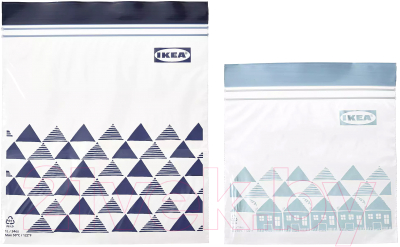 Комплект пакетов-слайдеров Ikea Истад 005.256.54