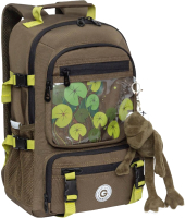 Школьный рюкзак Grizzly RG-465-1 (хаки) - 