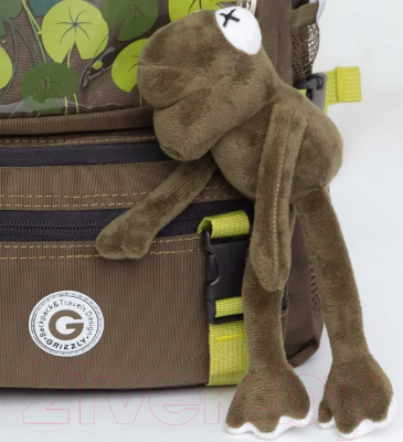 Школьный рюкзак Grizzly RG-465-1 (хаки)