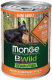 Влажный корм для собак Monge BWild Grain Free Mini с уткой, тыквой и кабачками (400г) - 