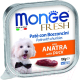 Влажный корм для собак Monge Fresh с уткой, ламистер (100г) - 