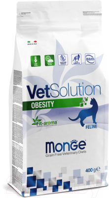 Сухой корм для кошек Monge Vet Solution Obesity (400г)