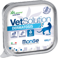 Влажный корм для кошек Monge Vet Solution Dermatosis (100г) - 