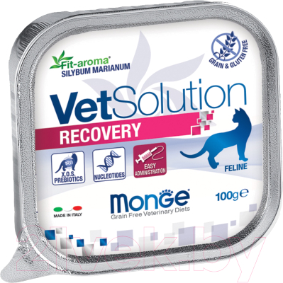 Влажный корм для кошек Monge Vet Solution Recovery (100г)