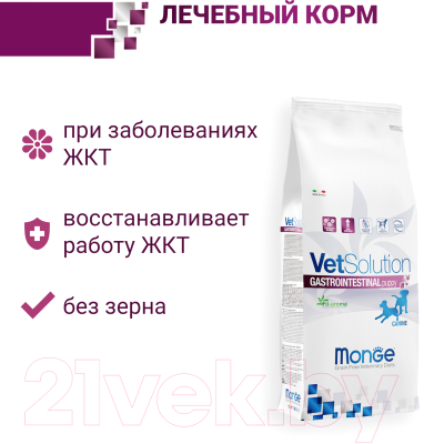 Сухой корм для собак Monge Vet Solution Gastrointestinal (1.5кг)