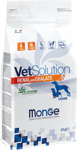 Изображение товара Сухой ветеринарный корм для собак Monge Vet Solution Renal (2кг)