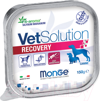 Влажный корм для собак Monge Vet Solution Recovery (150г)