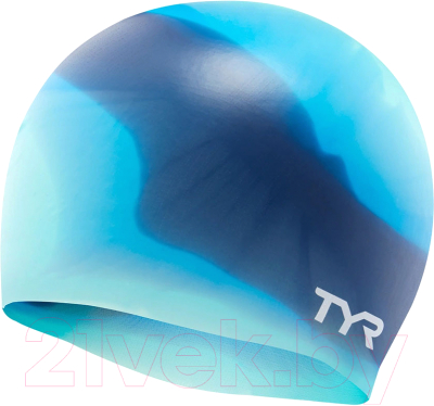 Шапочка для плавания TYR Multi Silicone Cap / LCSM-977 (синий)