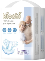 Подгузники для взрослых KIOSHI KAD102 (L, 10шт) - 