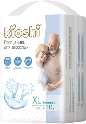 Подгузники для взрослых KIOSHI KAD103 (XL, 10шт)