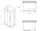 Миниатюра изображения товара Душевой уголок Abber Schwarzer Diamant AG30130BH-S60B-S60B
