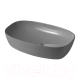Миниатюра изображения товара Умывальник Abber Rechteck AC2206MG (серый матовый)