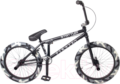 Велосипед Stattum Pirates 20.5 / BSP01-BCH (черный/хром)