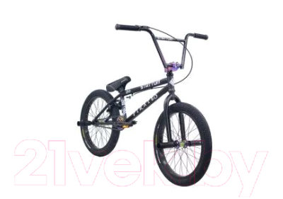 Велосипед Stattum Pirates 20 / BSP01-BN (черный/неон)
