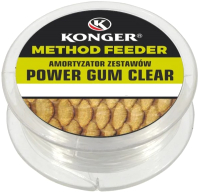 Фидергам Konger Power Gum 1.0мм 8кг (10м, прозрачный) - 