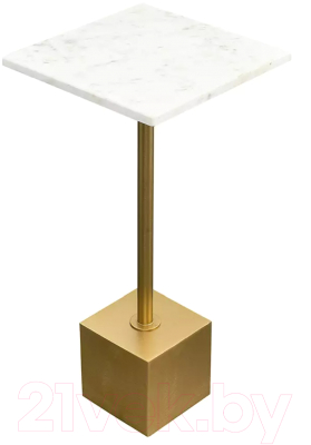 Приставной столик Bergenson Bjorn Svein / BB0000274 (мрамор/золото)