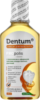 Ополаскиватель для полости рта Dentum С прополисом и эфирными маслами лекарственных растений (250мл) - 
