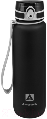 Бутылка для воды Арктика 720-1000-BK (черный)