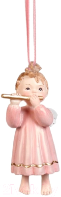 Елочная игрушка Goodwill Xmas 2023 Ангелочек с флейтой / D 44078-3