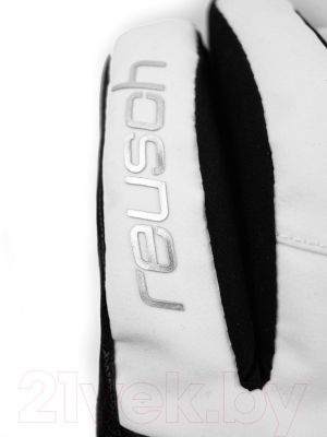 Варежки лыжные Reusch Tessa Stormbloxx / 6231138-1101 (р-р 8, White/Black)