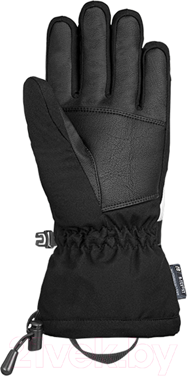 Перчатки лыжные Reusch Demi R-TEX XT / 6331227-7688 (р-р 7.5, Black/Grey Melange) — фото 2