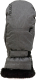 Варежки лыжные Reusch Luna R-Tex XT Mitten / 6331544-6674 (р-р 8, Grey Melange/Black) - 