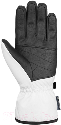 Перчатки лыжные Reusch Moni R-TEX XT / 6331258-1101 (р-р 6.5, White/Black)