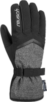 Перчатки лыжные Reusch Moni R-TEX XT / 6331258-7721 (р-р 7.5, Black/Black Melange) - 