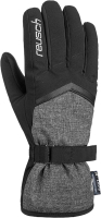 Перчатки лыжные Reusch Moni R-TEX XT / 6331258-7721 (р-р 6.5, Black/Black Melange) - 