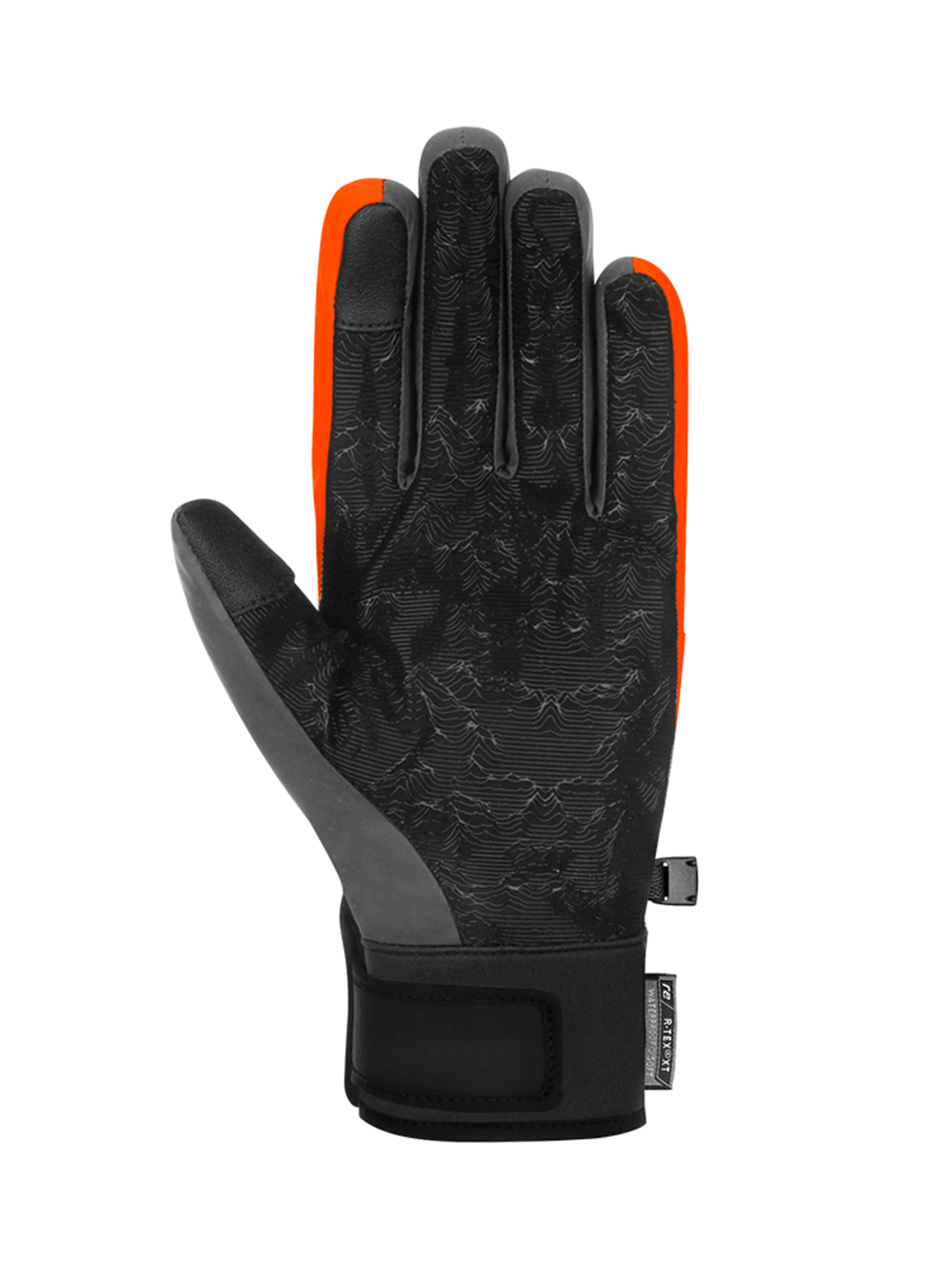 Перчатки лыжные Reusch Raptor R-Tex Xt Touch-Tec / 6202223-6635 (р-р 9.5, Asphalt/Shocking Orange) — фото 2