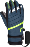Перчатки лыжные Reusch Warrior R-TEX XT Junior / 6361250-9016 (р-р 6, Marco Odermatt) - 