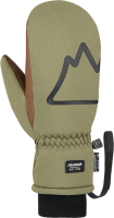 Варежки лыжные Reusch Carter R-TEX XT / 6302530-5499 (р-р 6.5, Mitten Burnt Olive/Dark Brown) - 