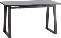 Обеденный стол Tetchair Maltido (мрамор черный/черный) - 