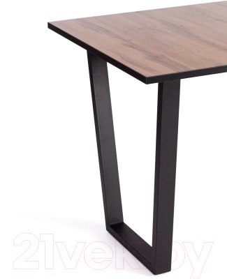 Обеденный стол Tetchair Costa (дуб вотан/черный)