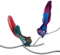 Елочная игрушка Goodwill Xmas 2023 Тропическая птица / MC 40318 - 