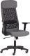 Кресло офисное Tetchair Profit PLT (серый/черный) - 