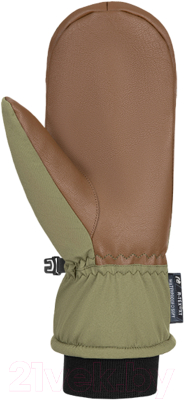 Варежки лыжные Reusch Carter R-Tex XT Mitten / 6302530-5499 (р-р 10.5, Burnt Olive/Dark Brown)