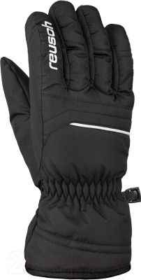 Перчатки лыжные Reusch Alan Junior / 6361115-7701 (р-р 4.5, Black/White)