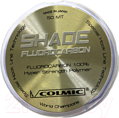 Леска флюорокарбоновая Colmic Shade 0.18мм 50м