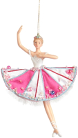 Елочная игрушка Goodwill Xmas 2023 Балерина в розовом / MO 95221 - 