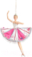 Миниатюра изображения товара Елочная игрушка Goodwill Xmas 2023 Балерина в розовом / MO 95221