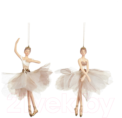 Елочная игрушка Goodwill Xmas 2023 Балерина-лепесток / MO 95252