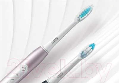 Набор электрических зубных щеток Oral-B Pulsonic Slim Luxe 4900 S411.526.3H (платиновый/розовое золото)