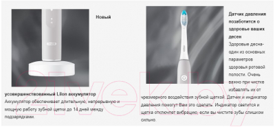 Набор электрических зубных щеток Oral-B Pulsonic Slim Luxe 4900 S411.526.3H (платиновый/розовое золото)
